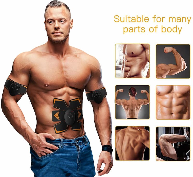 Antmona Estimulador de abdominales diferentes partes del cuerpo