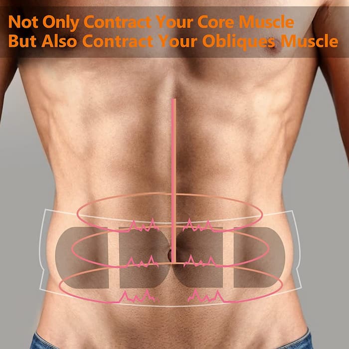 DOMAS Cinturón abdominal musculos que contrae