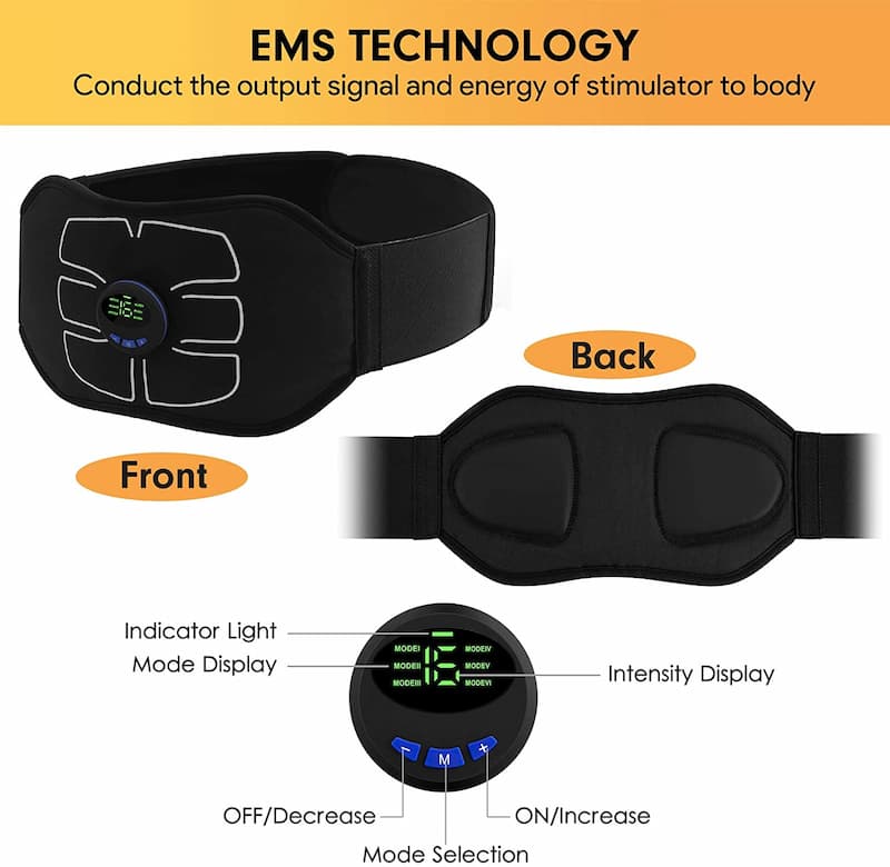 MarCoolTrip MZ Estimulador ABS máquina abdominal tecnologia