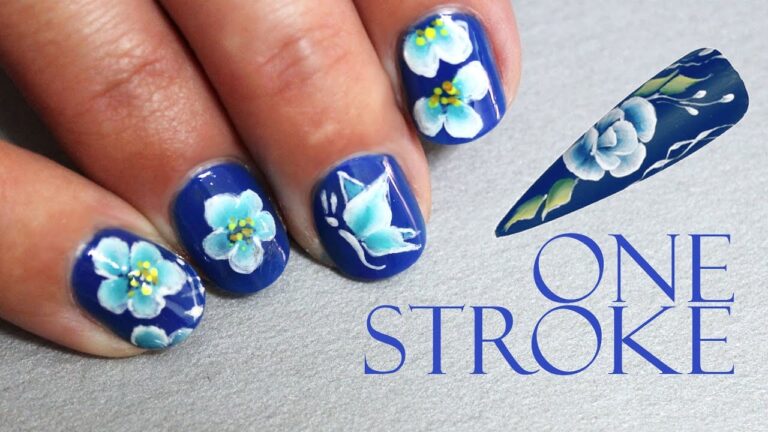 ¿Qué es la técnica One Stroke? | Nail Art y Uñas decoradas